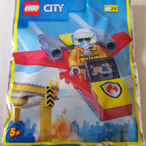 Fire-Fighter Woman with Jet